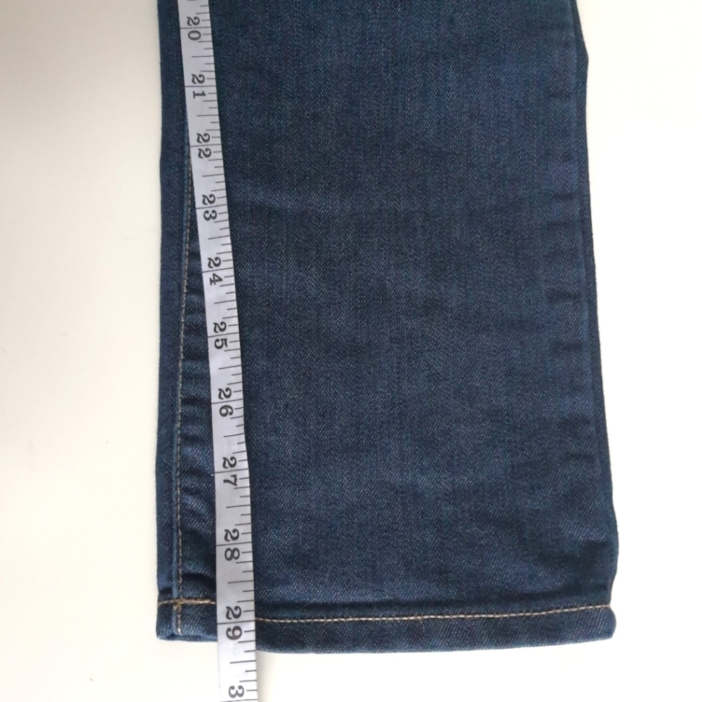 SEVEN7 Jeans High Waisted Womens 6 Slim Straight Blue Denim - Picture 16 of 16